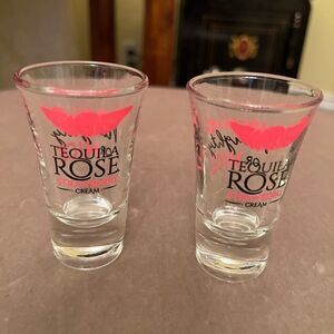 *Tequila Rose* Barbie Pink Lips Shot Glass Set